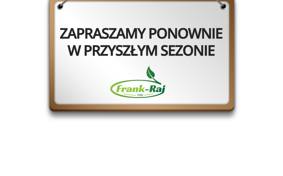 Kończymy sezon, zapraszamy ponownie wiosną 2019.